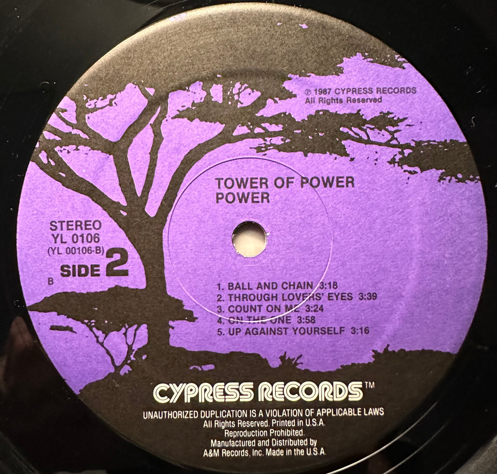 Tower Of Power - Power (США 1987г.)
