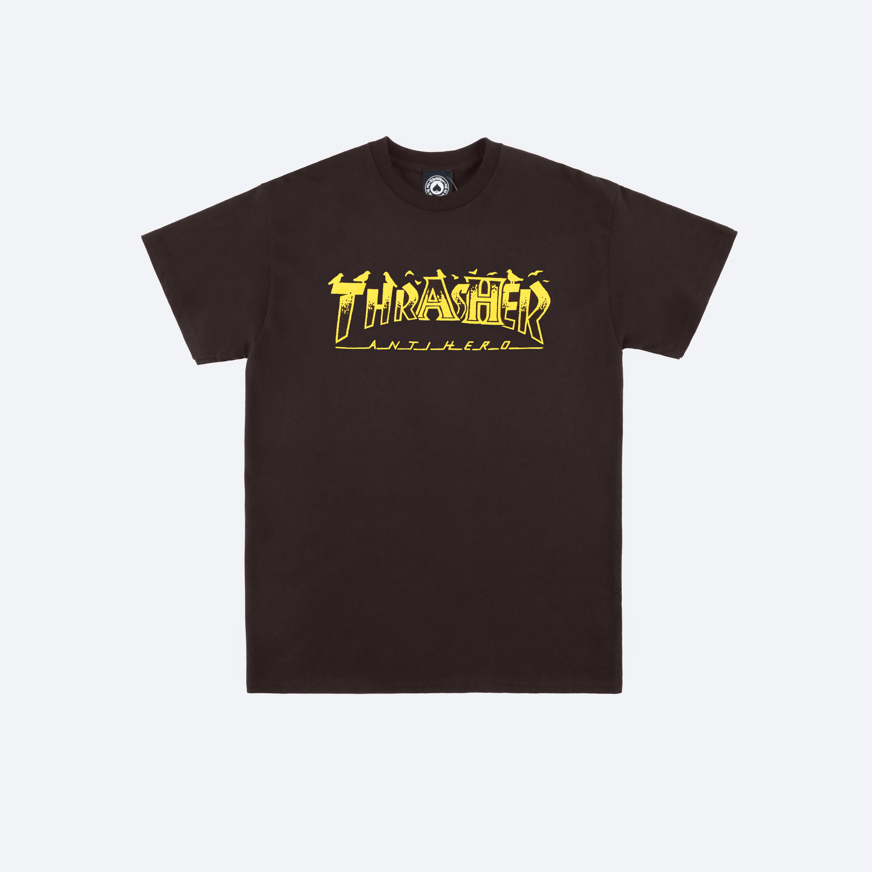 Футболка Thrasher Pigeon Mag T-Shirt (dark chocolate) артикул: - купить в магазине Дайс