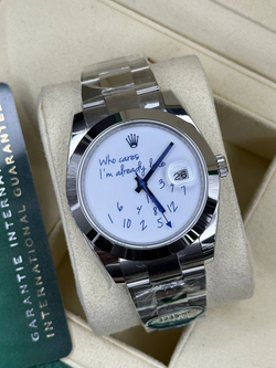 Часы Rolex Datejust 41mm Who Cares Edition