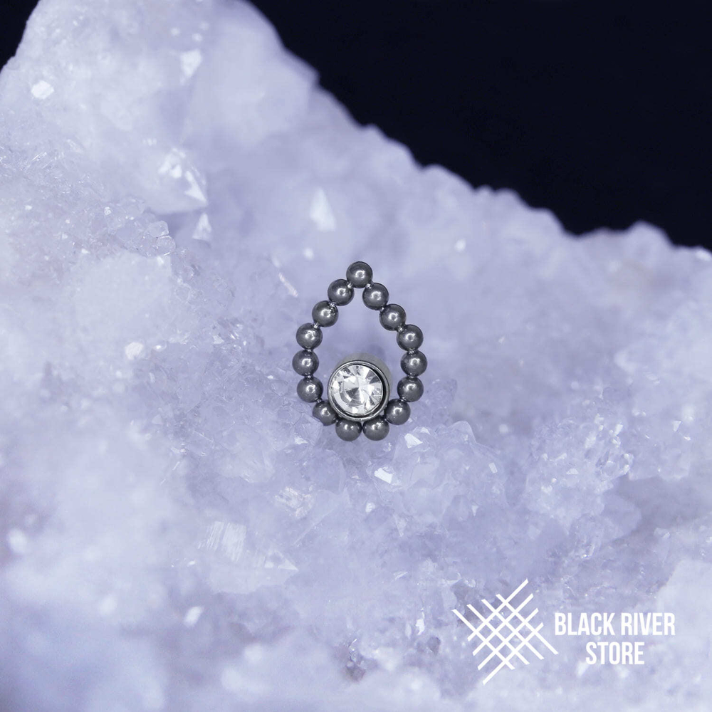 Drop Bead Crystal-