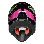 Шлем SMK ALLTERRA MAVERIX, цвет розовый/голубой/желтый (L)