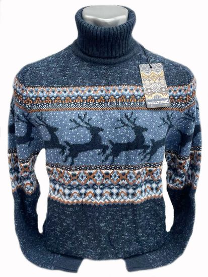 p-p 54-58. Pulltonic из шерсти и кашемира "Олешки". BATAL