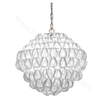 Pendant design lamp Giogali SP 80 by Vistosi (Clear)