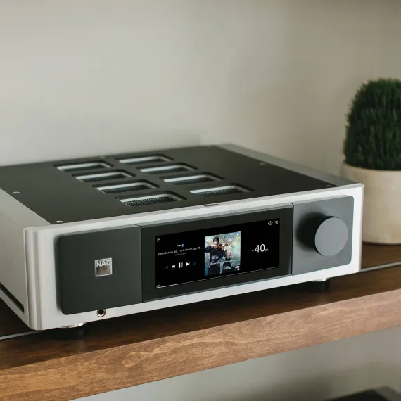 NAD M66 Silver Black