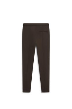 Massimo Dutti Зауженные брюки с застежкой-молнией - Limited Edition, коричневый
