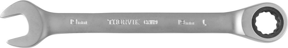 Ключ гаечный комбинированный трещоточный,19 мм Thorvik CRW19