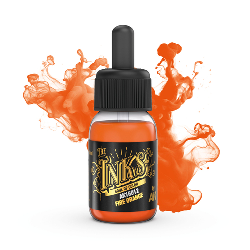 AK Interactive The INKS - Fire Orange