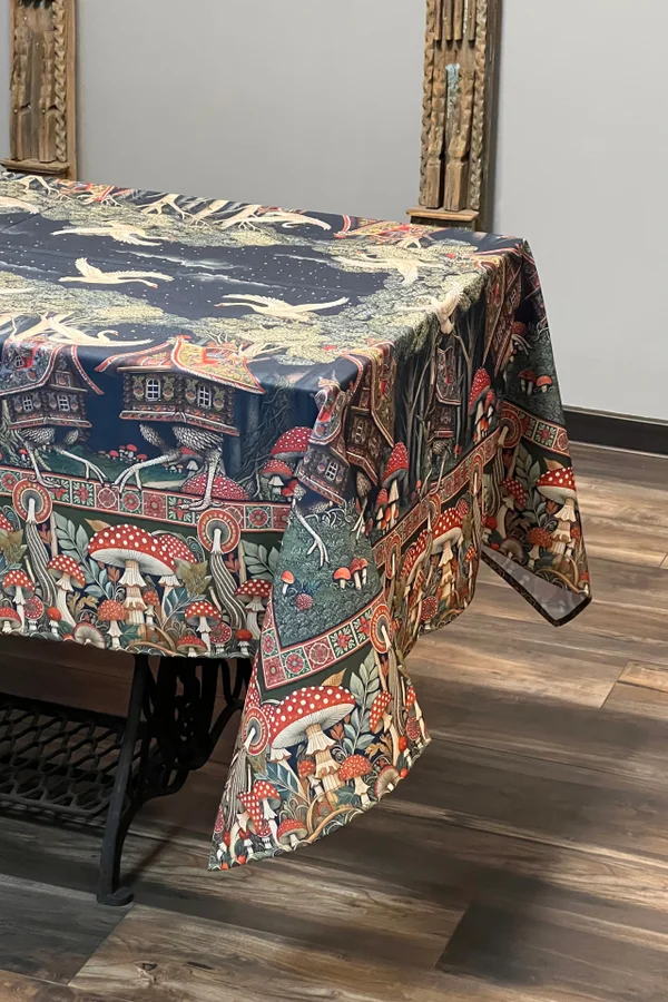 Tablecloth "Visiting Baba Yaga"