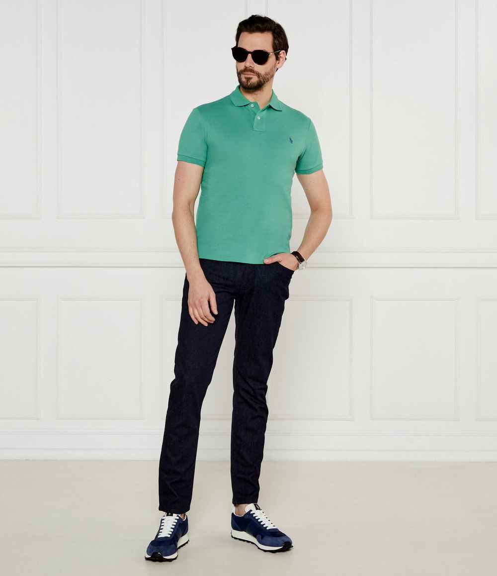 Поло POLO RALPH LAUREN - зеленый(710536856)