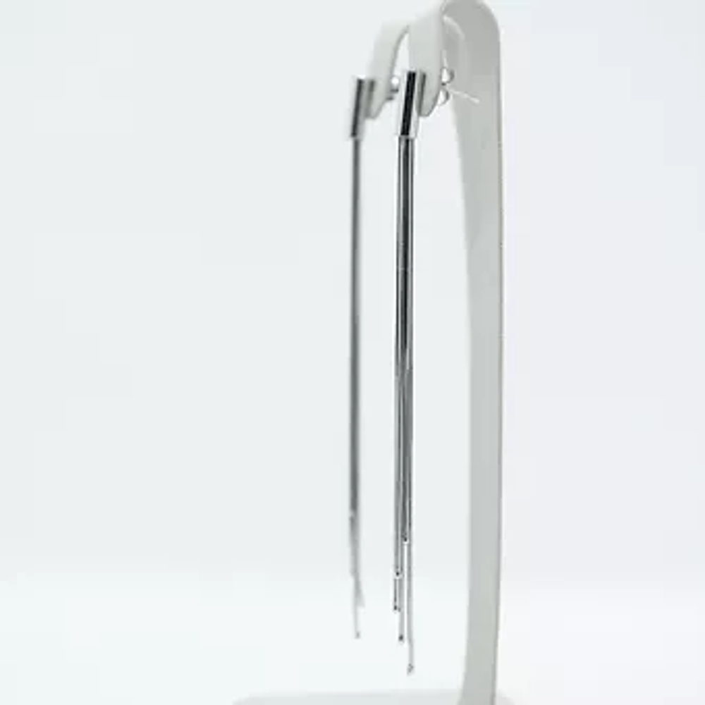 Серьги Сияние silver