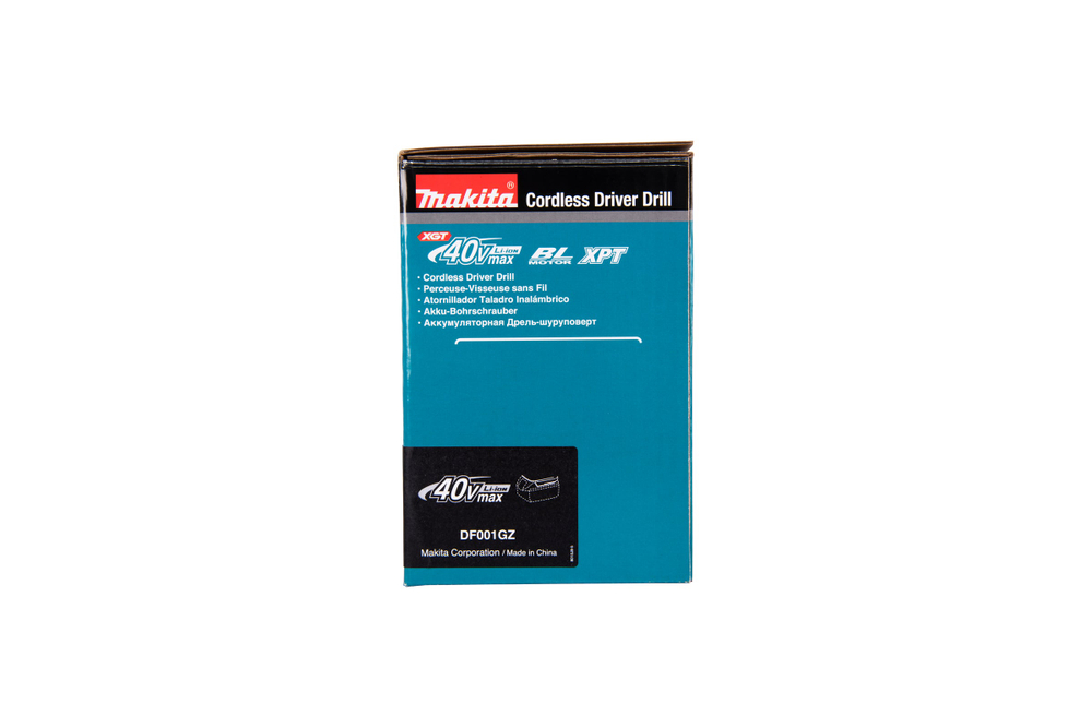 Аккумуляторная дрель-шуруповерт Makita XGT BL 40В DF001GZ