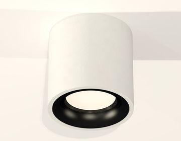 Комплект накладного светильника 1*MR16 GU5.3 XS7531021 SWH/PBK белый песок/черный полированный (C7531, N7011) DIY System Complects Ambrella