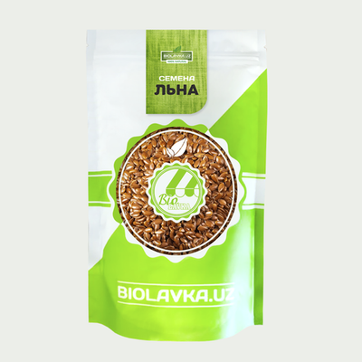 Biolavka, Flax Seeds, 400 g | Zigʻir urugʻi, 400 g