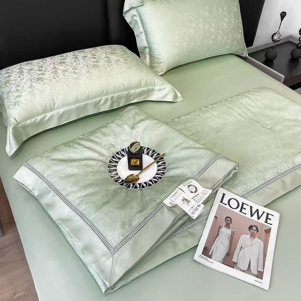 ZEPHYR HOME Двуспалка Тенсель с одеялом Салатовый