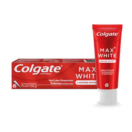 Зубная паста Colgate Max White для длительного отбеливания 75 мл