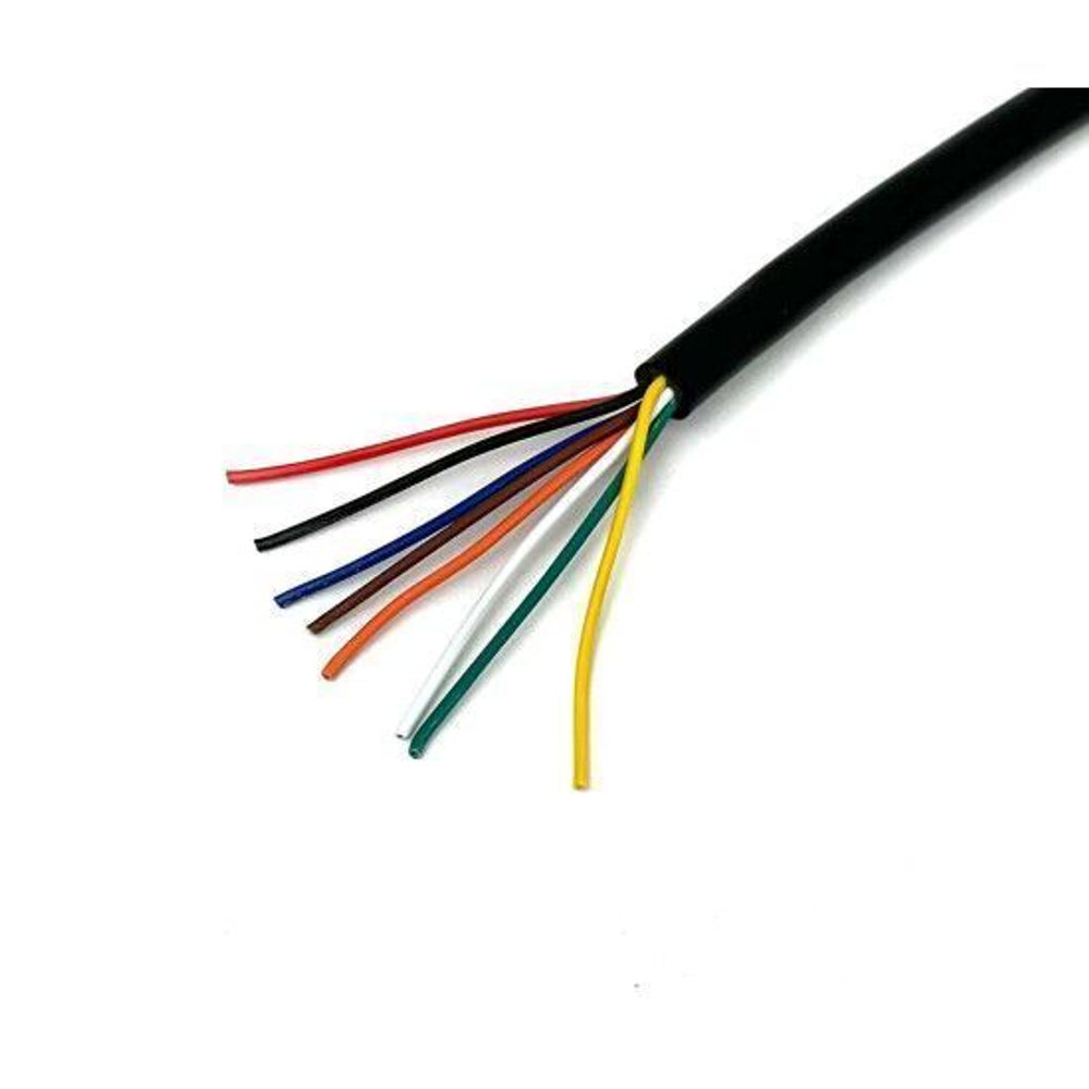 Провод на метраж Кабель 8 жильный 24 AWG