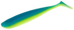 Виброхвосты съедобные Lucky John SLICK SHAD PADDLE 4.5in / цвет T57 / 4 шт.