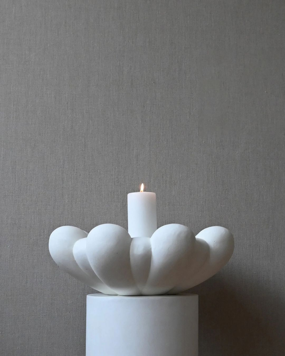 Поднос Bloom Tray, Big - Bone White