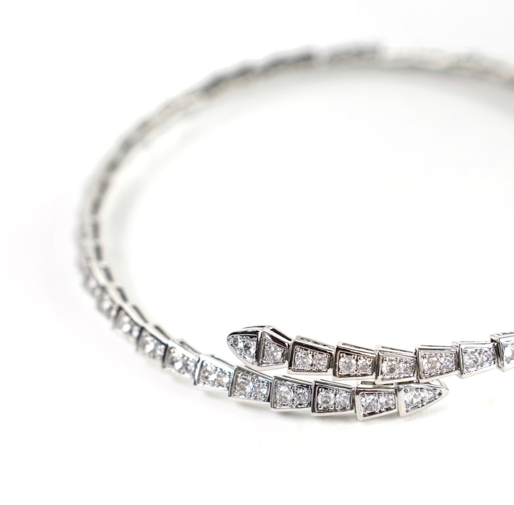Колье ЗМЕЯ silver
