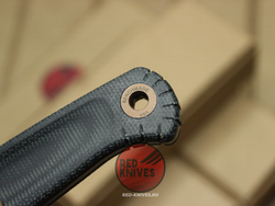 Нож Benchmade Dacian - микарта "Jeans" (джисовая), клинок серый