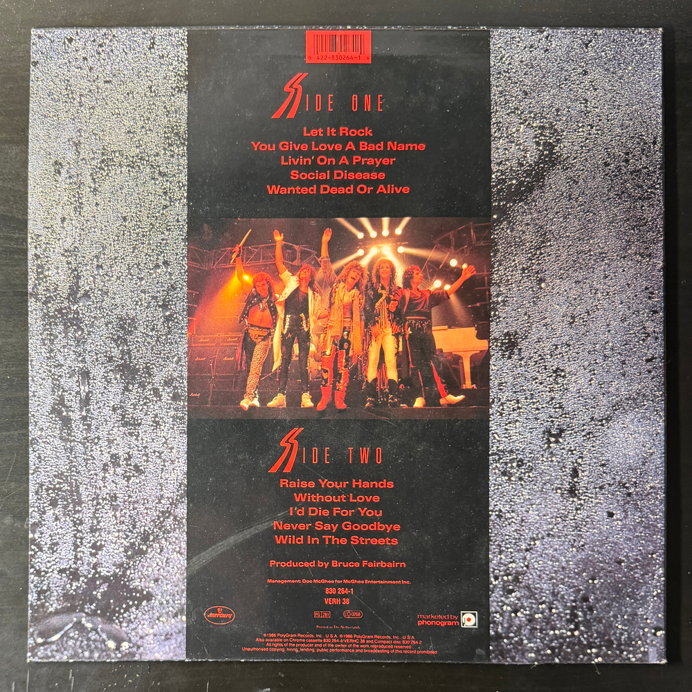Bon Jovi - Slippery When Wet (Голландия 1986г.)