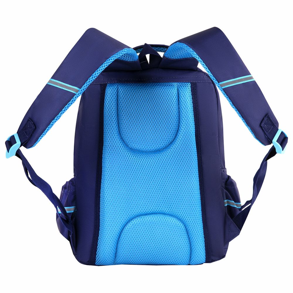 Рюкзак ЮНЛАНДИЯ MILD, 2 отделения, эрго-спинка, "Adventure trails", 36х28х18 см, 270680