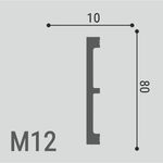 Молдинг XPS POLYMER М 12 80/10