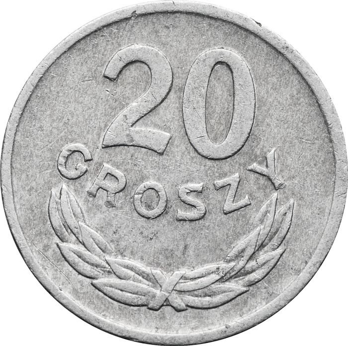 20 грошей 1957-1985 Польша