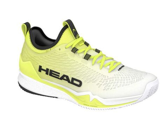 Мужские кроссовки теннисные Head Endure Pro Clay - white/yellow