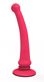 Анальный стимулятор-насадка для страпон-трусиков Rapier Plug Pink (розовый) (Цвет: розовый)