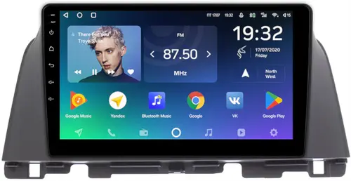 Магнитола для KIA Optima 4 2016-2020 (ШГУ монохром) - Teyes CC2 PLUS монитор 10.1" QLED, Android 10, Быстрая, SIM-слот