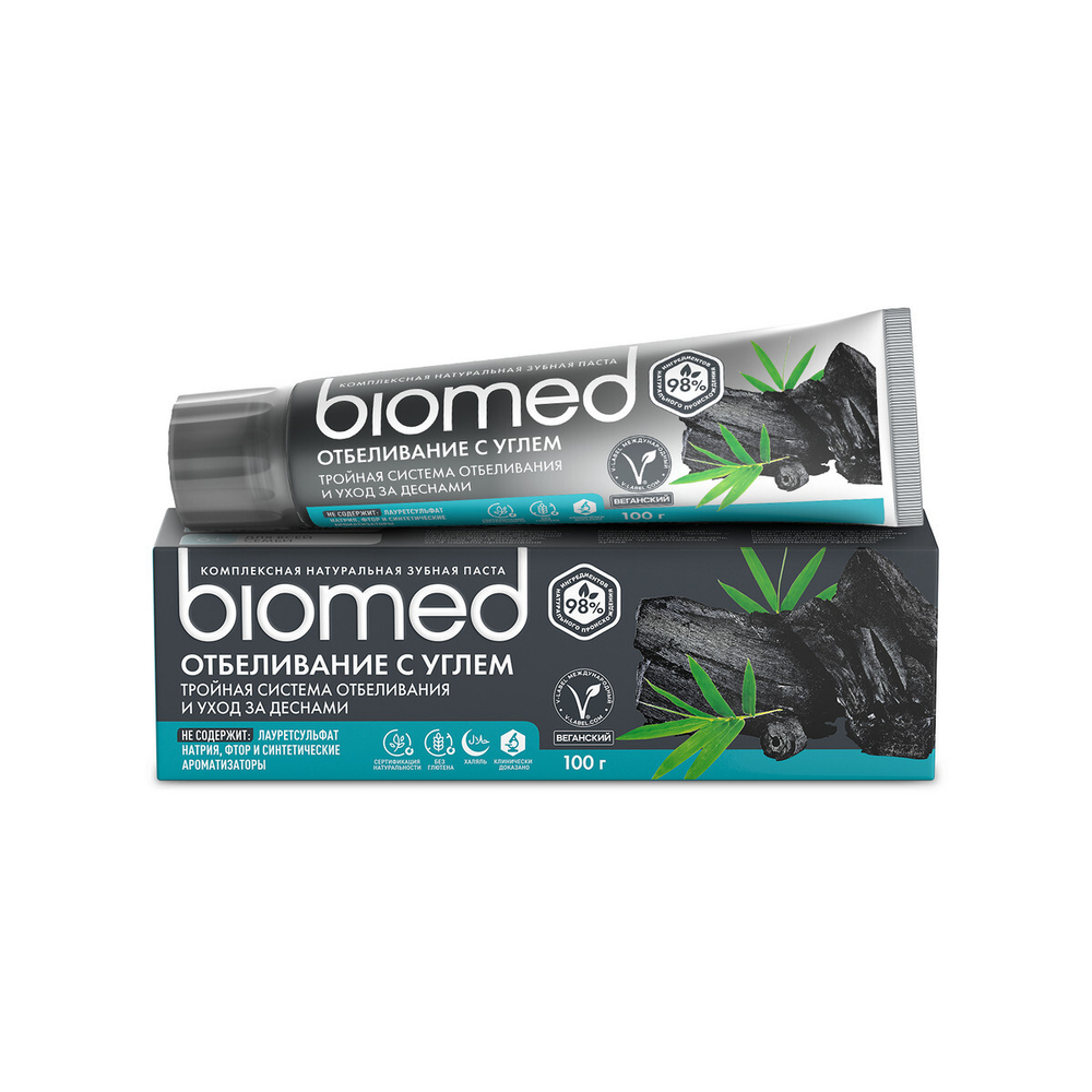 Biomed Зубная паста White Complex 100г, блок 25шт., Биомед