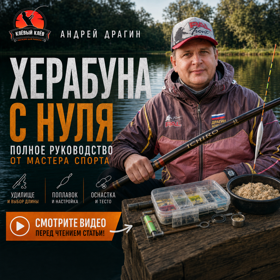 Херабуна для начинающих: как собрать снасть и начать ловить