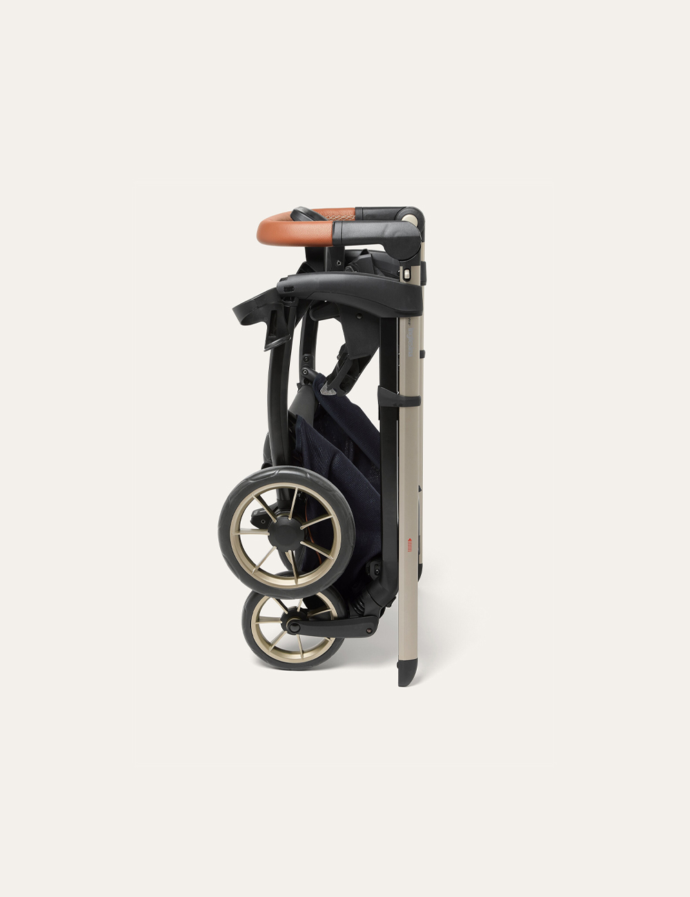 Детская Коляска Loro Piana Stroller and Bassinet "LP Canvas Dark Blue /Caramel Sugar"