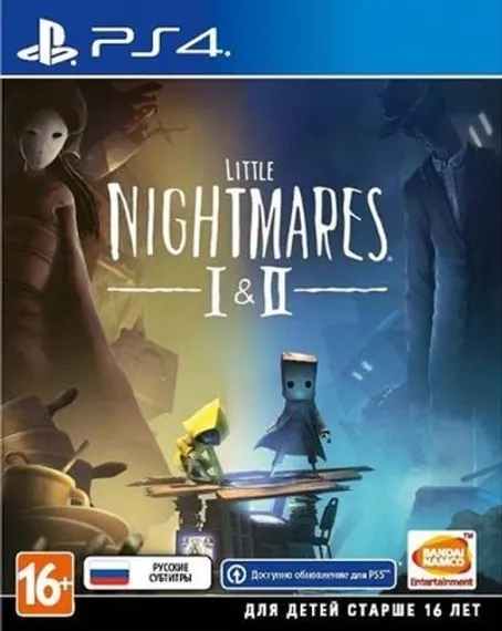 PS4 Little Nightmares I+II (Новый, Русские субтитры, CUSA-12779/05952)