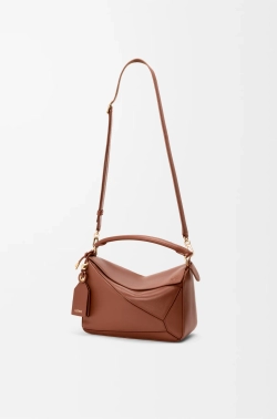 Loewe Маленькая сумка натуральной кожи, коричневый