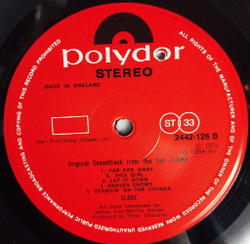 Винтажная виниловая пластинка LP Slade In Flame (UK 1974)