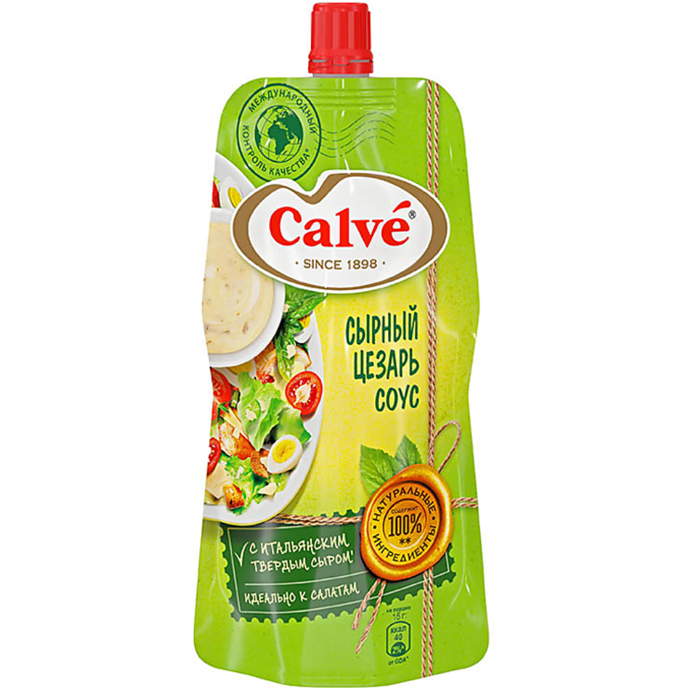 Соус Calve Сырный Цезарь 230 гр
