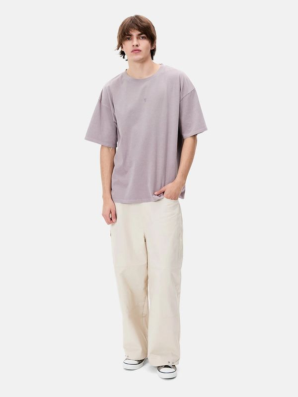Футболка Garment Dyed сливовая - фото 2
