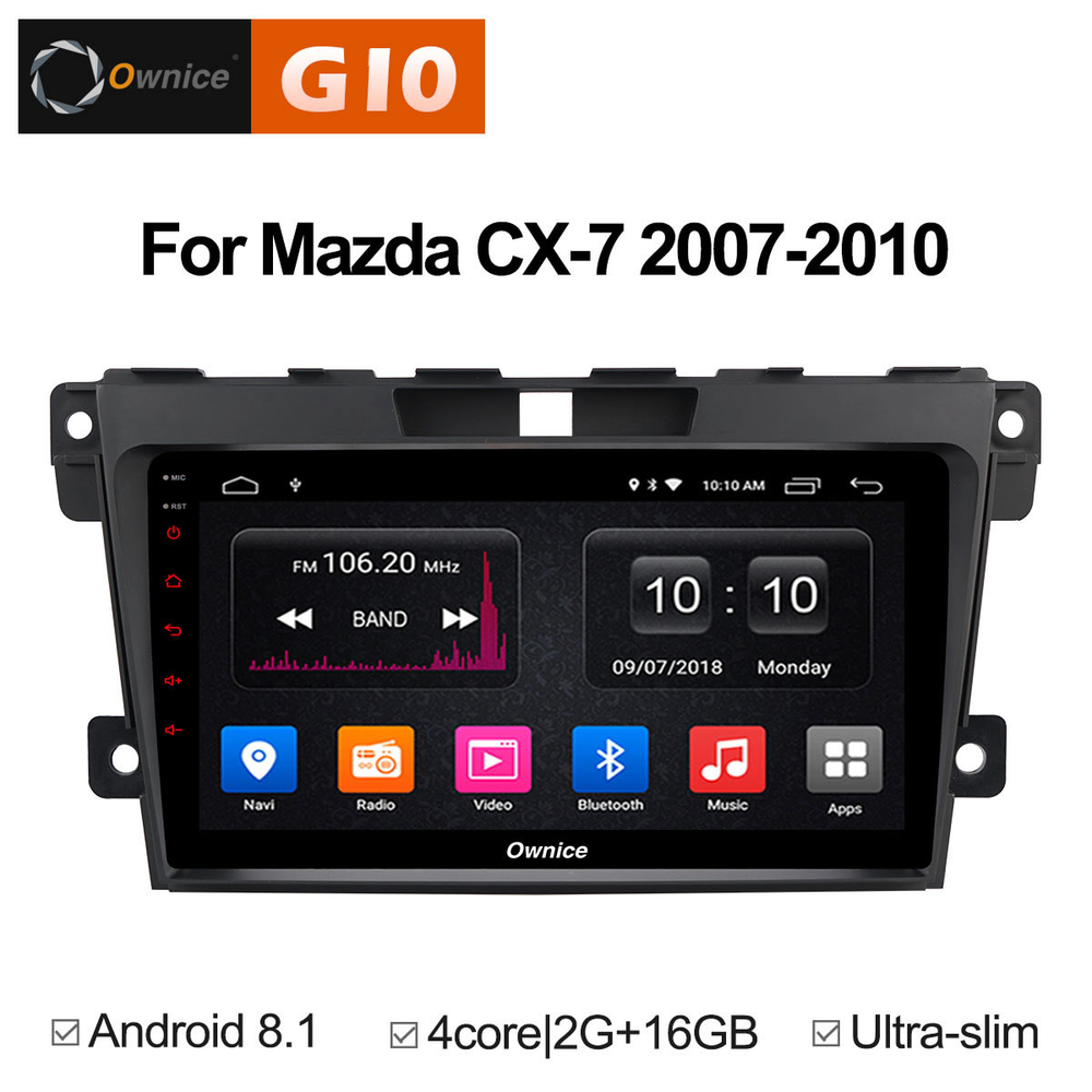 Установочный комплект для MAZDA CX-7 2006-2012 (ER,ER2) дорестайл/рестайл  KUBERG OL-9509