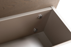 Тумба под телевизор 240x42x50см Garda Decor Smooth в скандинавском стиле