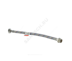 Подводка гибкая для воды нержавеющая оплетка 1/2" г-ш L=1.2м AQUALINE 01433
