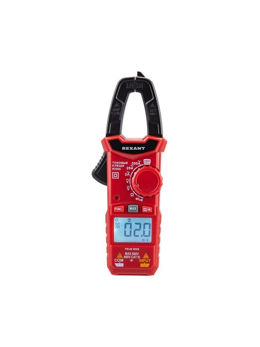 Клещи токовые R200A Rexant 13-3201