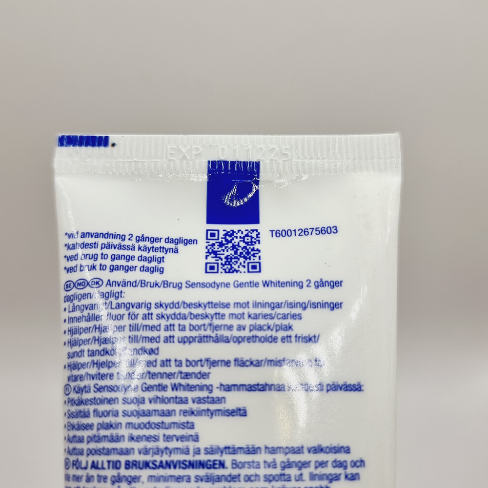 Sensodyne Зубная паста Gentle Whitening отбеливание 100 мл (из Финляндии)
