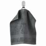 Полотенце IKEA FREDRIKSJON (ФРЕДРИКШЁН), Темно-серый, 30х30 см