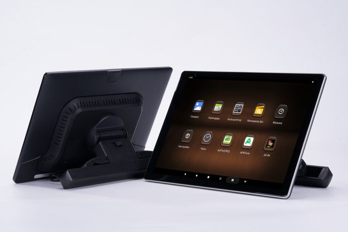 Монитор на подголовник - ERGO ER1360AN с сенсорным экраном 13” (IPS 2K 2880х1920, Android, 4G +out) черный