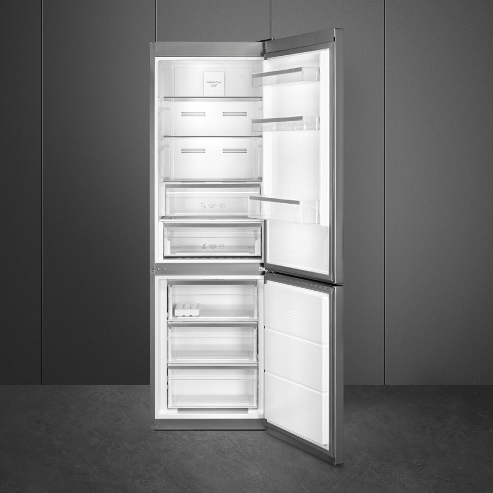 Отдельностоящий холодильник Smeg FC18EN4AX