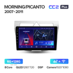 Teyes CC2 Plus 9"для KIA Morning Picanto 2007-2011
