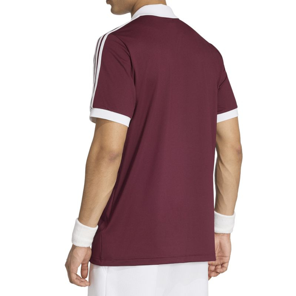 Теннисное поло Adidas Tennis Classics - maroon