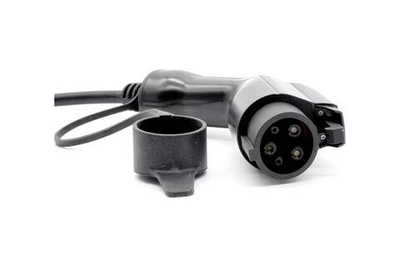 ЗУ электромобиль TYPE1-13А-LED (SAE J1772, 13А,светодиодный, 5м, Euro вилка 220V)